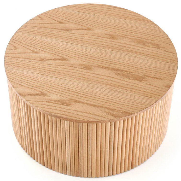 Union Rustic Duhaime Drum Coffee Table | Wayfair.co.uk